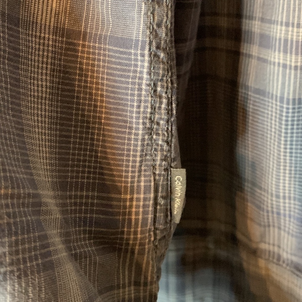 Calvin Klein Button Up Dress Shirt - Picture 4 of 7